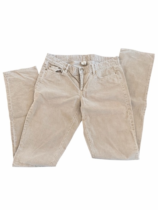J. Crew Denim - J. Crew Women's Straight Leg Corduroy Jeans in Light Tan